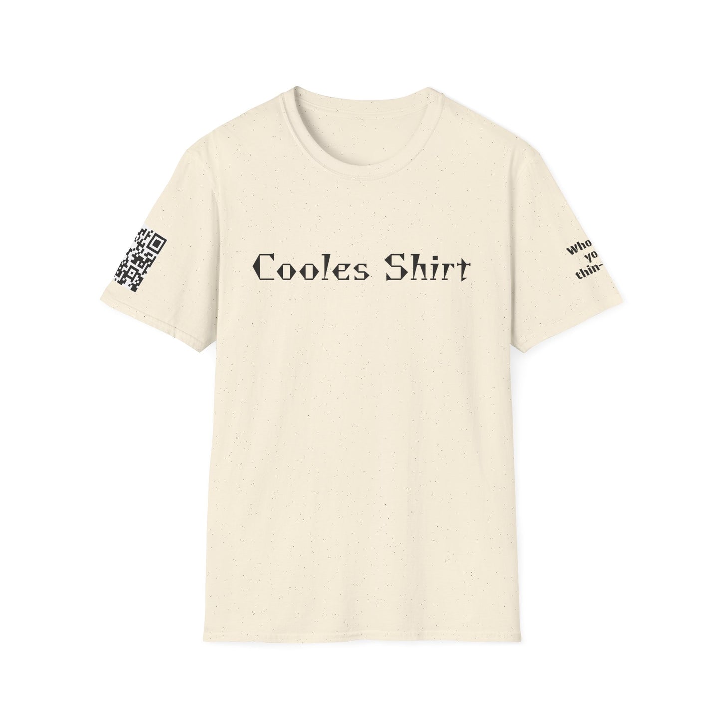 Who do you thin-QR? Cooles shirt