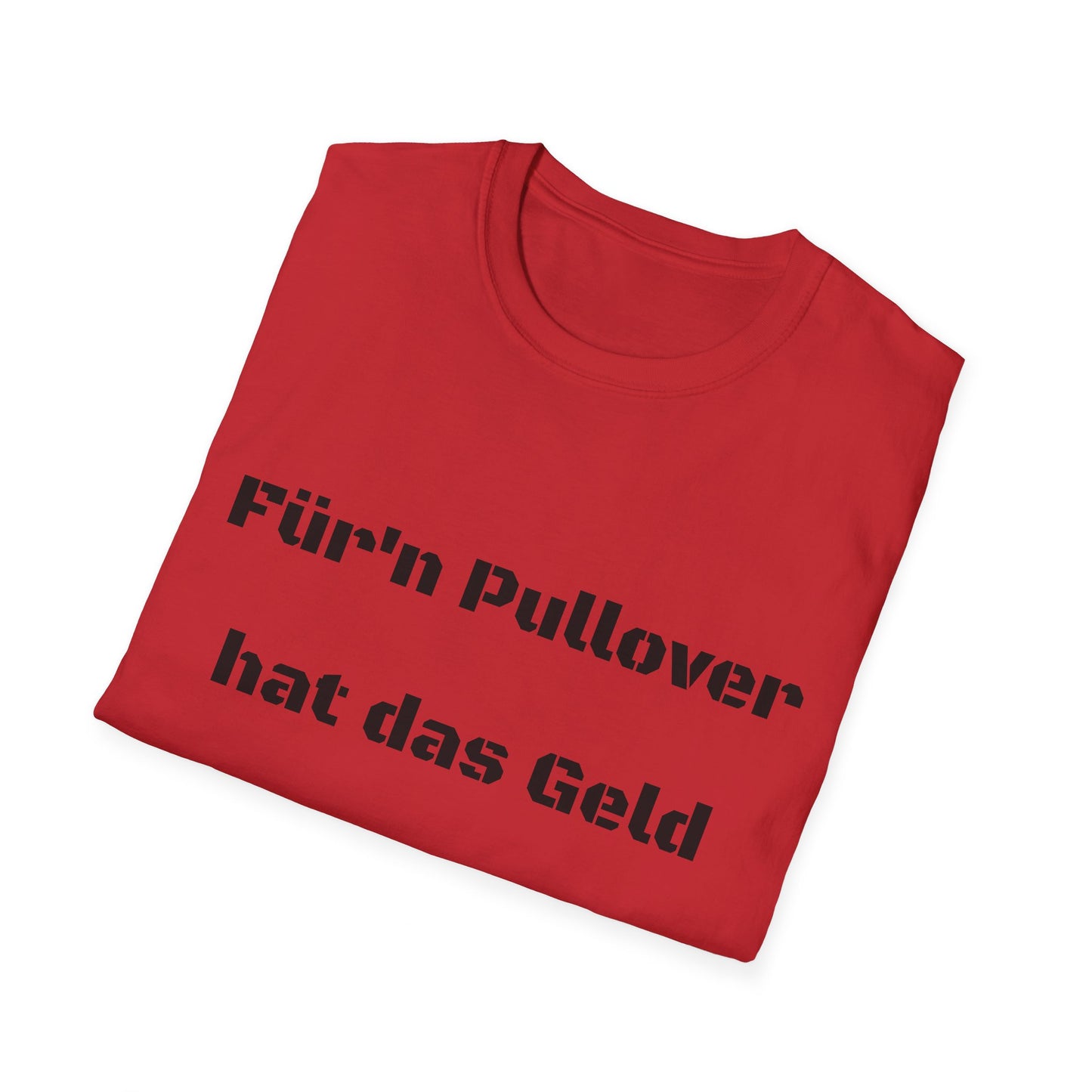 Who do you thin-QR? Für'n pullover hat das Geld nicht gereicht