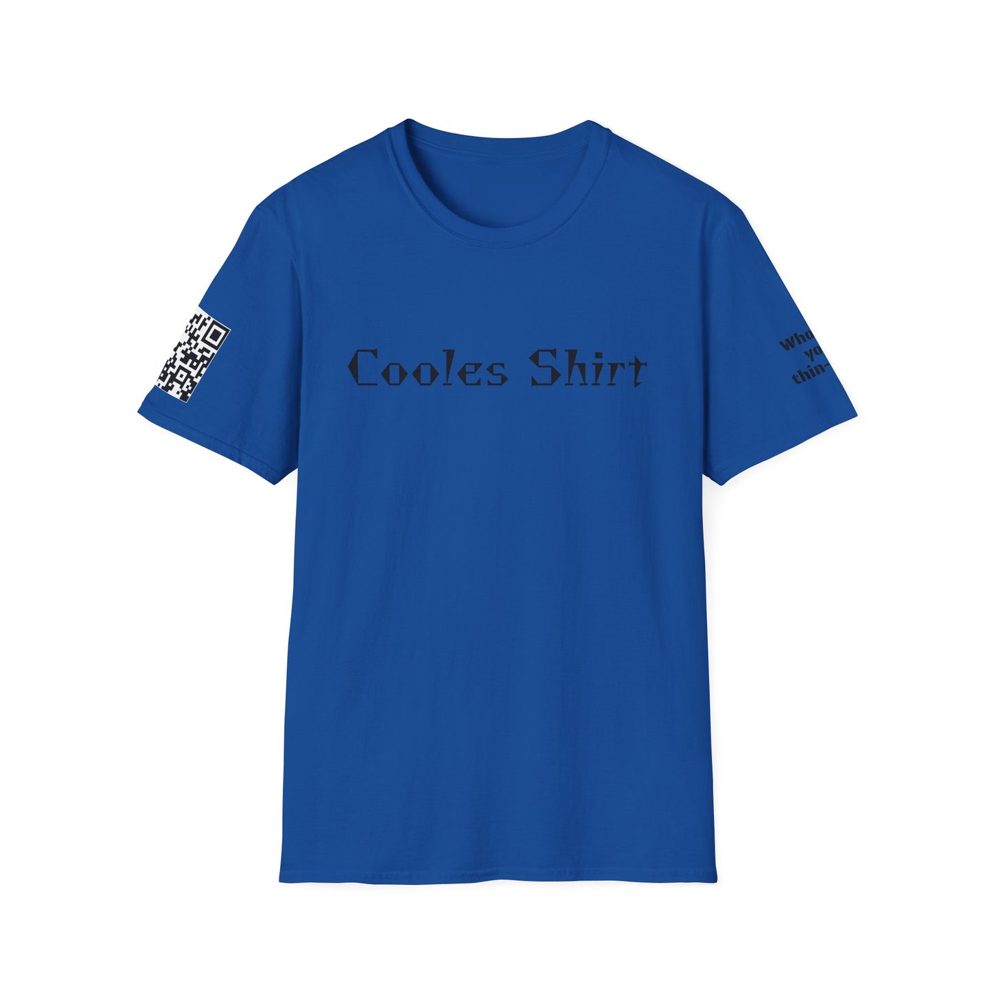 Who do you thin-QR? Cooles shirt