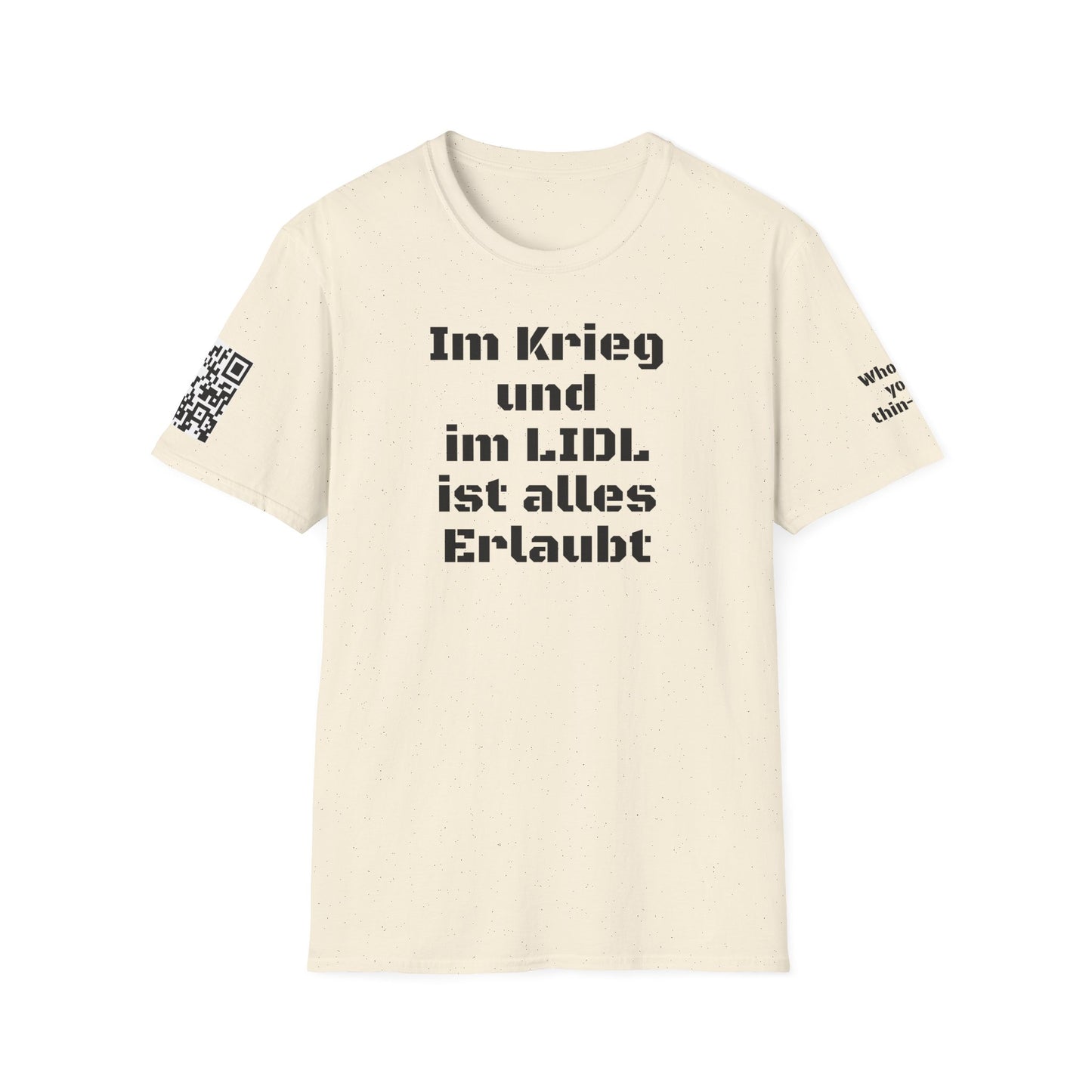 Who do you thin-QR? Im Krieg und im LIDL ist alles Erlaubt