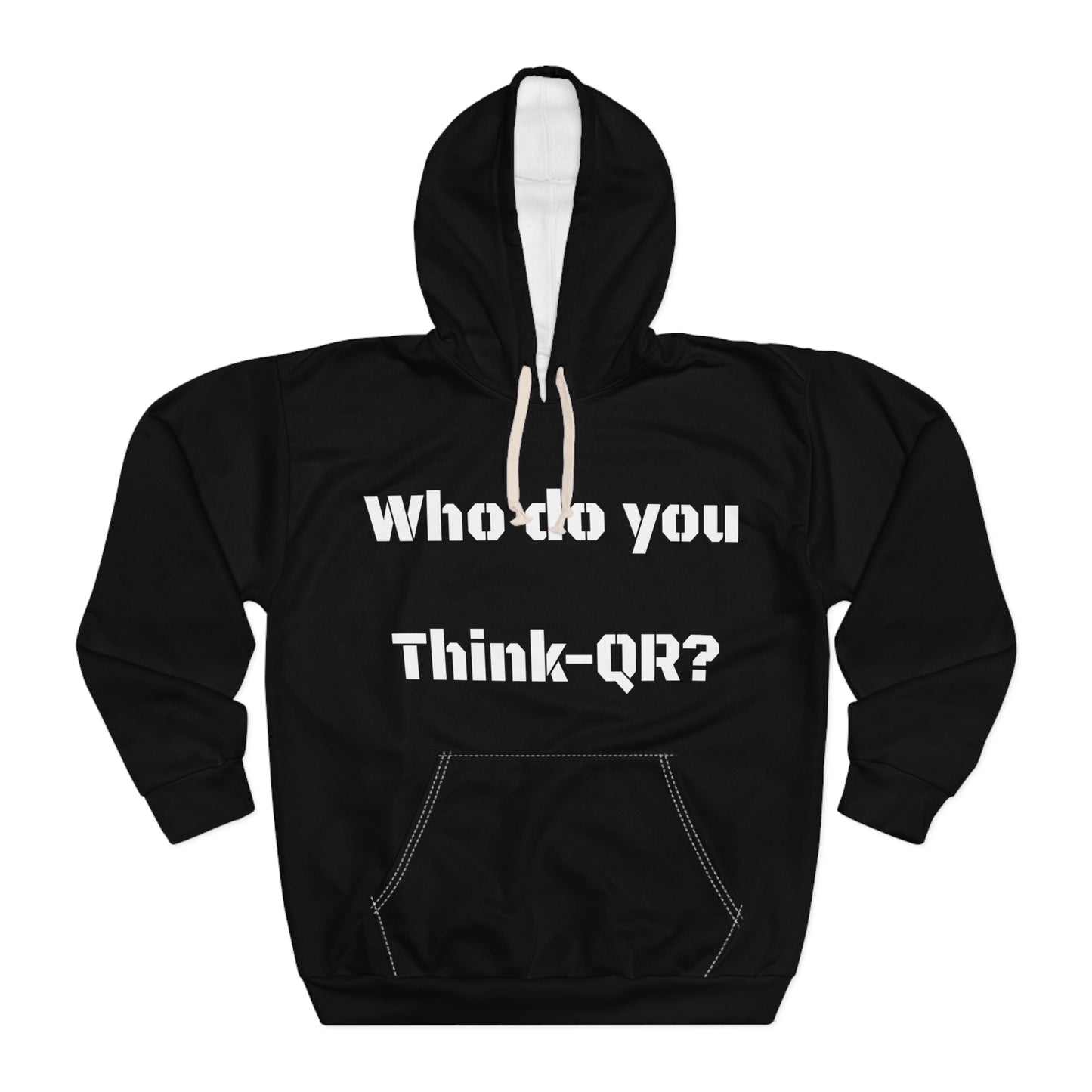 Who do you think-QR? Hoodie