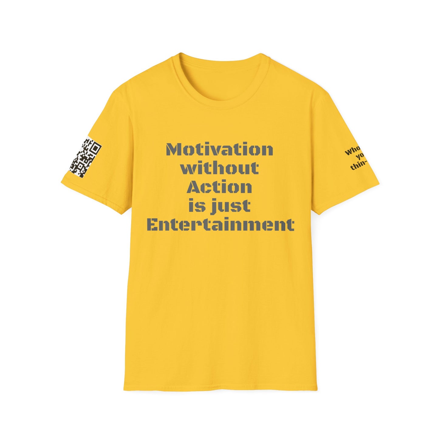 Who do you thin-QR? Motivation without Action is just Entertainment