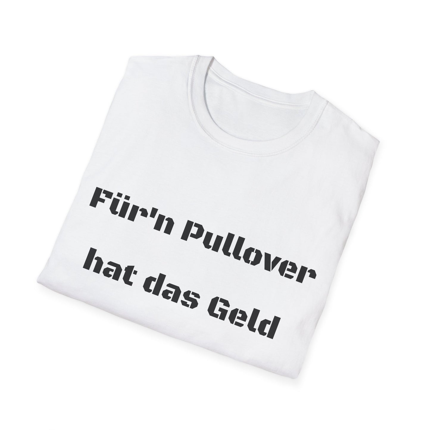 Who do you thin-QR? Für'n pullover hat das Geld nicht gereicht